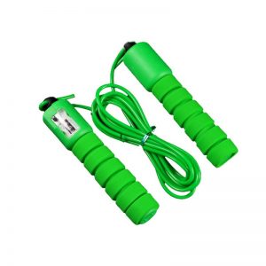 Professional Sponge Jump Rope With Electronic Counter Adjustable Fast Speed Counting Jump Rope Skipping Wire Fittness Gear