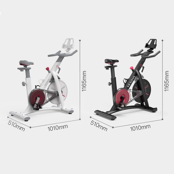 Yesoul Indoor Cycling Bike-Belt Drive S3 Spinning Indoor Magnetic Exercise Bike Indoor Stationary Bike Home Cardio Gym Workout