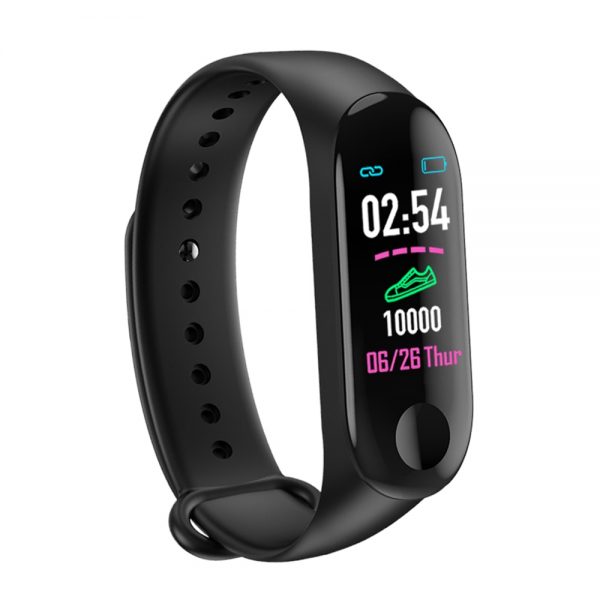 M3 Plus Smart Bracelet Heart Rate Blood Pressure Monitor Fitness Tracker M3 Plus Smart Watch Sports Bracelet