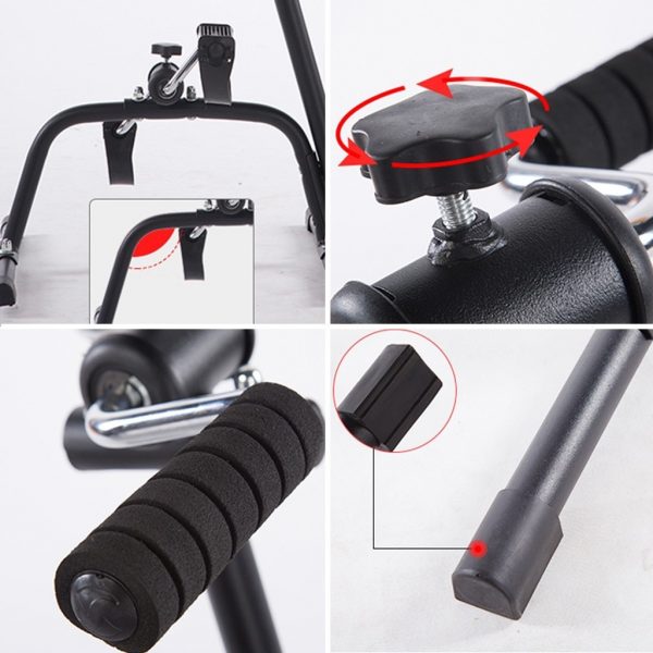 Lazy Fitness Stepper Upper And Lower Limbs Exercise Bike Thigh Workout Machine Gym Indoor Cycling Stationary Bike For Home