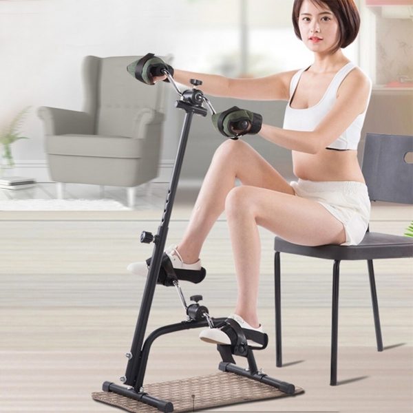 Lazy Fitness Stepper Upper And Lower Limbs Exercise Bike Thigh Workout Machine Gym Indoor Cycling Stationary Bike For Home