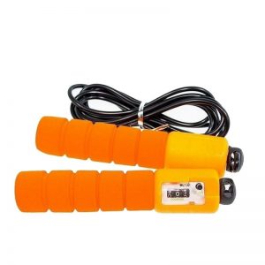 Professional Sponge Jump Rope With Electronic Counter Adjustable Fast Speed Counting Jump Rope Skipping Wire Fittness Gear