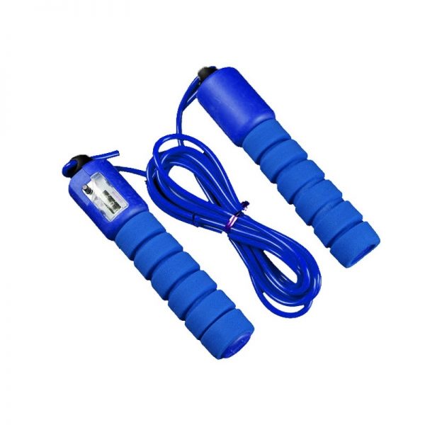 Professional Sponge Jump Rope With Electronic Counter Adjustable Fast Speed Counting Jump Rope Skipping Wire Fittness Gear