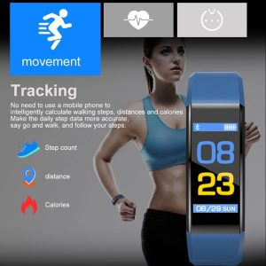 Sport Smart Watch Wristband Fitness Tracker Watch Health Heart Rate Band Blood Pressure Waterproof Smart Bracelet Smartband