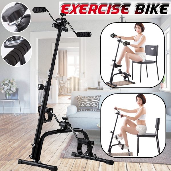 Lazy Fitness Stepper Upper And Lower Limbs Exercise Bike Thigh Workout Machine Gym Indoor Cycling Stationary Bike For Home
