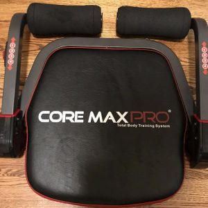 Core Max PRO Abs & Full Body Workout & Cardio Machine Red & Black