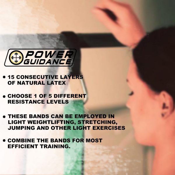 Exercise Bands Latex Resistance elastic Band -Pull Up Assist Bands Fitness